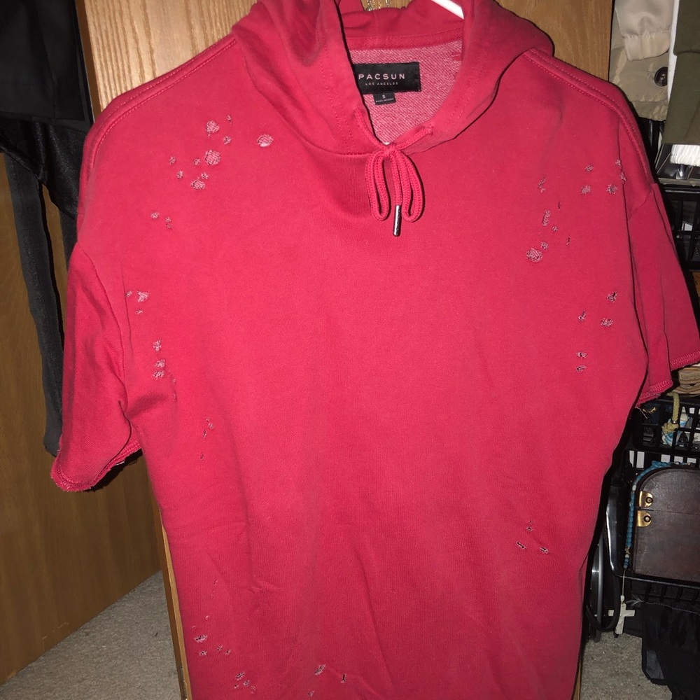 Tattered hoodie